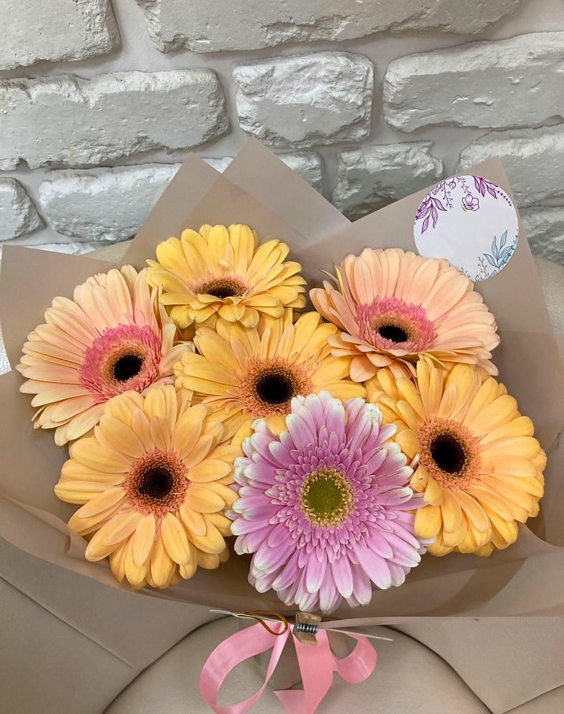 Букет цветов из: Герберы в Манаскенте