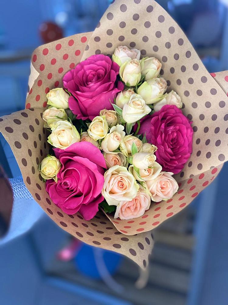 Букет цветов из: Розы в Манаскенте