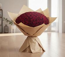 Букет 101 Красная роза в Манаскенте