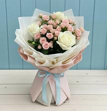 Букет цветов из:  Розы в Манаскенте
