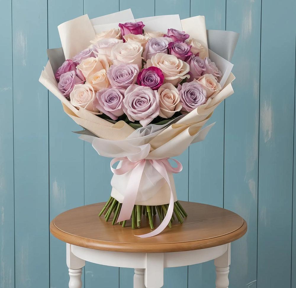 Букет цветов из: Розы в Манаскенте