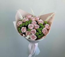 Букет цветов из:  Розы и Хризантемы в Манаскенте