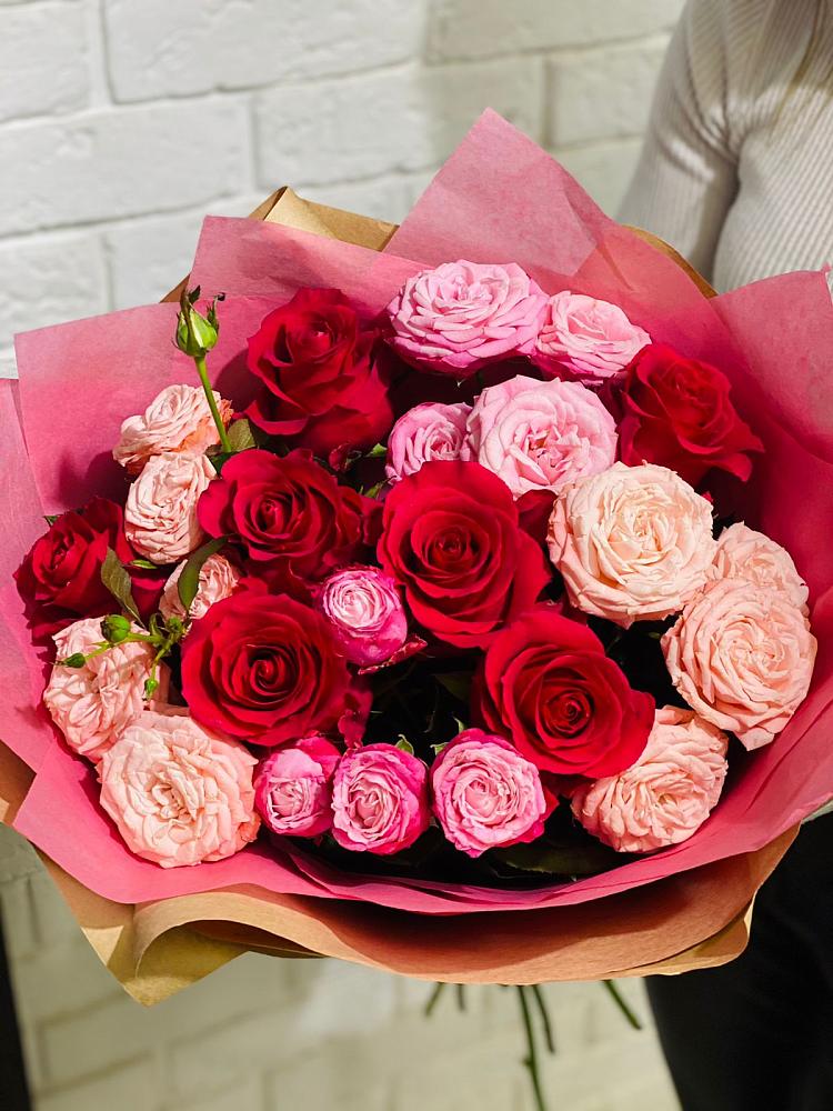 Букет цветов из: Розы в Манаскенте