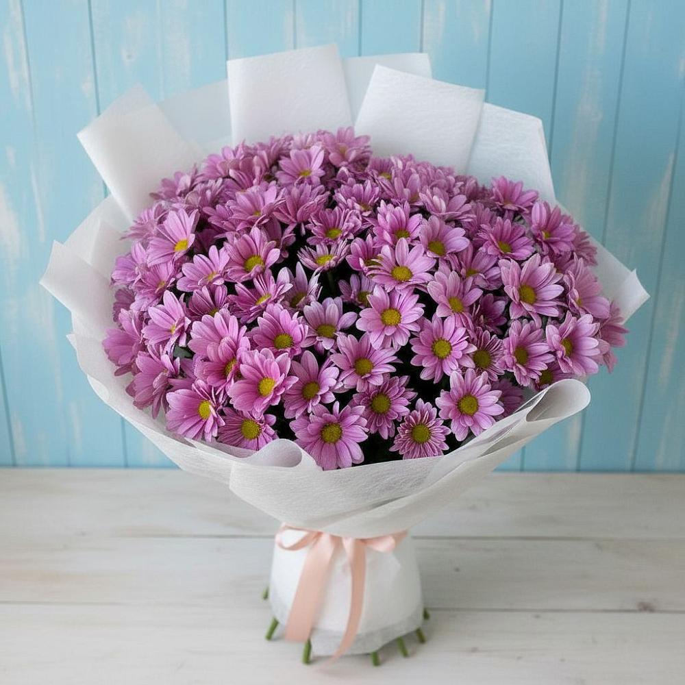 Букет цветов из: Хризантемы в Манаскенте