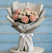Букет цветов из:  Розы #REPLACE_PRED# Манаскенте