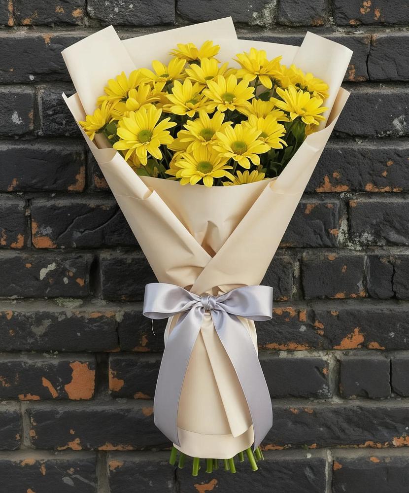Букет цветов из: Хризантемы в Манаскенте