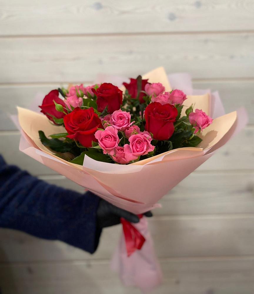 Букет цветов из: Розы в Манаскенте