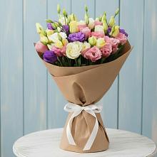 Букет цветов из:  Лизиантусы в Манаскенте