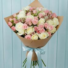 Букет цветов из:  Розы #REPLACE_PRED# Манаскенте